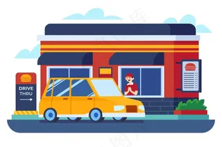 免下车车窗概念