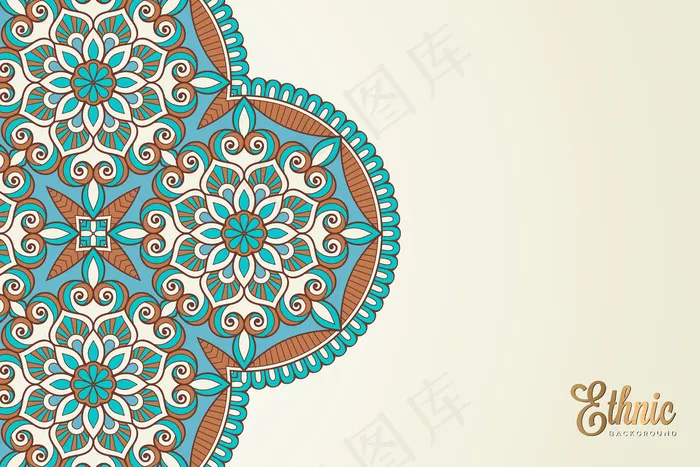 金色矢量豪华装饰曼荼罗设计背景eps,ai矢量模版下载