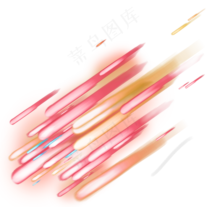 梦幻烟花流星雨