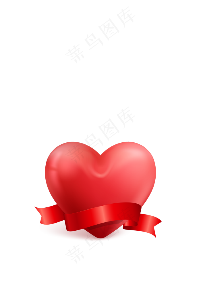 喜庆新年节日新年快乐心形