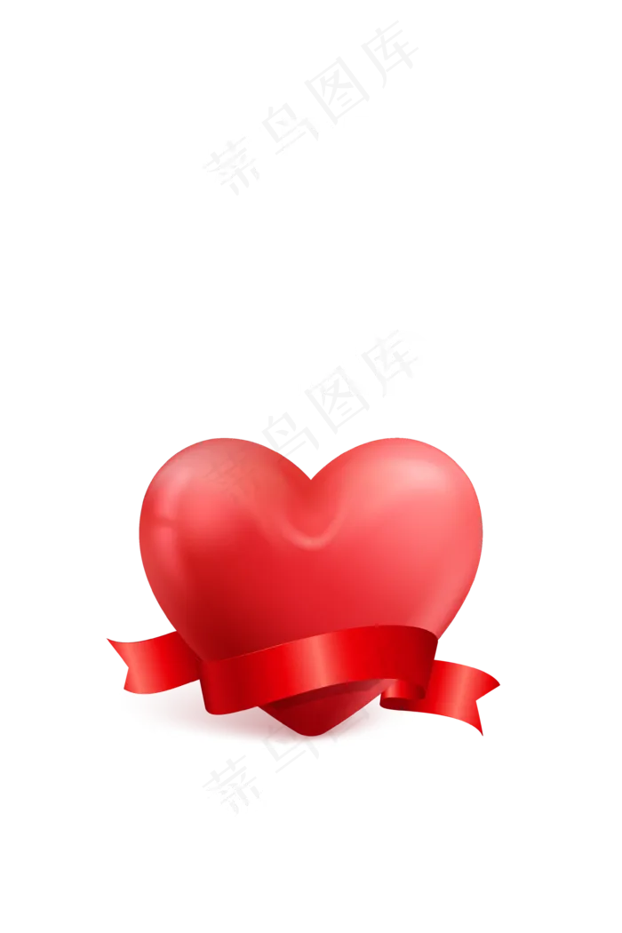 喜庆新年节日新年快乐心形