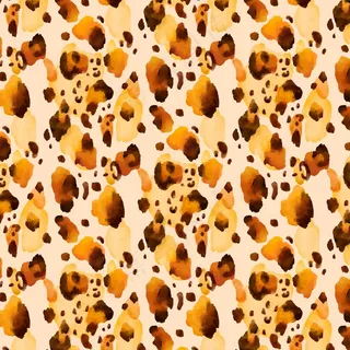 水彩画动物图案