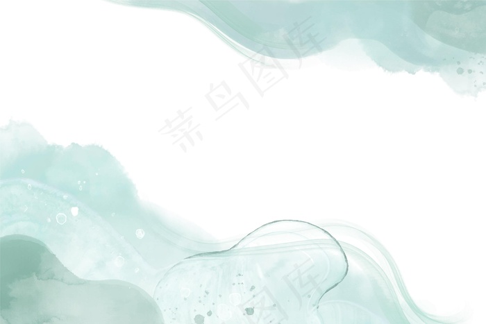 水彩背景设计eps,ai矢量模版下载