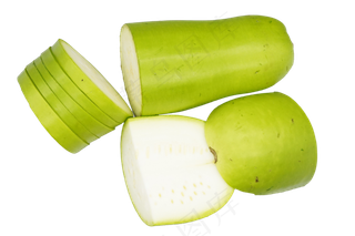 切片绿色西葫芦