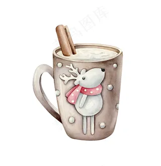 圣诞马克杯插图