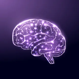 人脑。线框低聚风格。医学、脑癌、神经网络的概念。深蓝色背景上的抽象现代 3d 矢量图。 人脑。线框低聚风格。医学、脑癌、神经网络的概念。深蓝色背景上的抽象现代 3d 矢量图。
