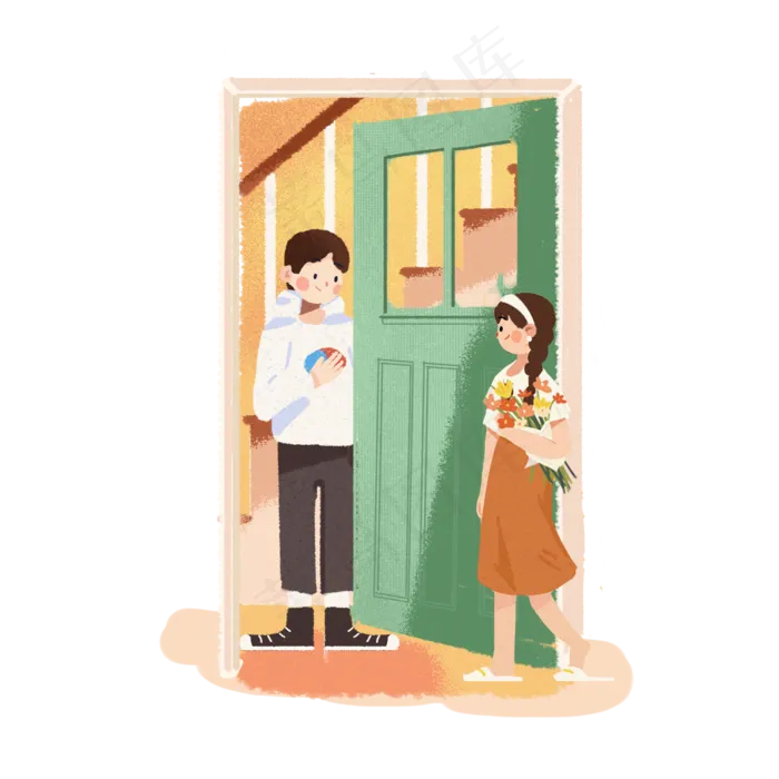 七夕情人节素材(2000X2000(DPI:300))psd模版下载