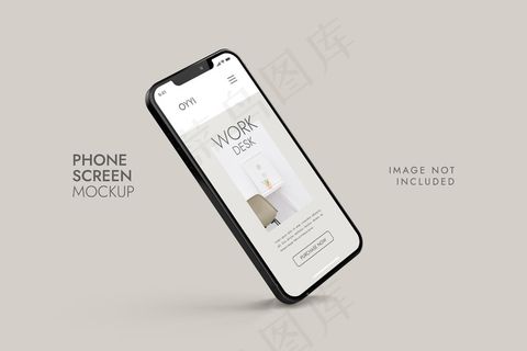 手机和屏幕-ui ux应用程序演示模型样机