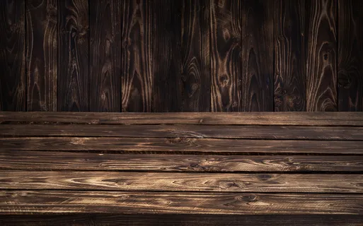 深色木桌背景
