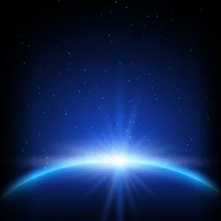 带行星的抽象空间背景 带行星的抽象空间背景