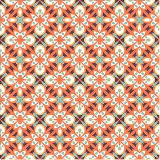 无缝秋季图案背景