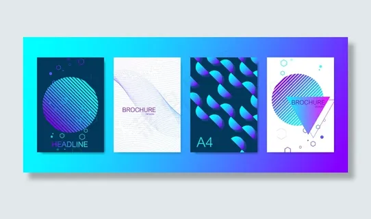 现代小册子套装