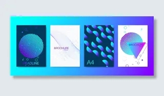 现代小册子套装