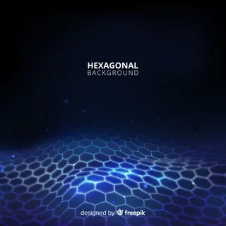 六角波背景 六角波背景