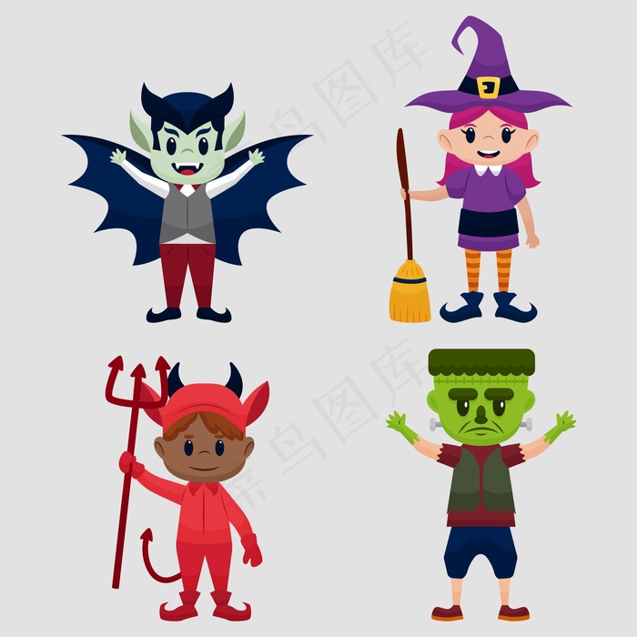 万圣节儿童系列