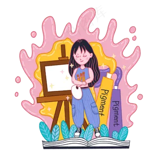 教师节美术老师