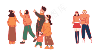 2021牛年新年花灯节人群