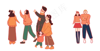 2021牛年新年花灯节人群