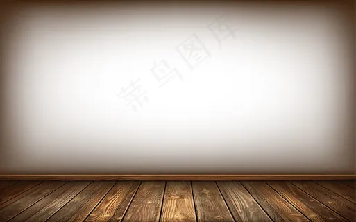 木墙和木地板，表面老化，逼真