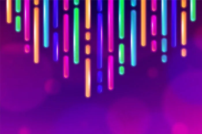 抽象霓虹灯背景eps,ai矢量模版下载