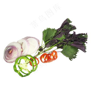 洋葱甘蓝辣椒组合