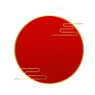 矢量中国风吊牌
