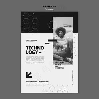 电子游戏海报模板技术