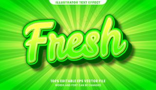 新的可编辑文本样式效果