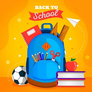 返校背景平面设计