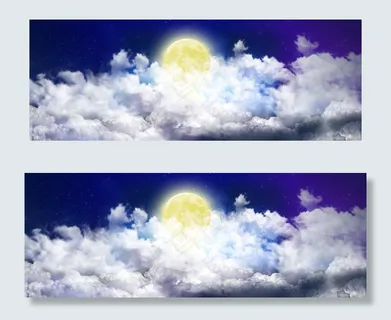 浪漫中秋团圆banner 浪漫中秋团圆banner