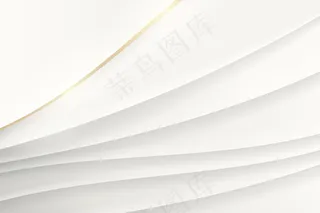 白色抽象波浪背景