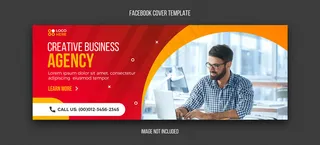 机构现代facebook封面模板