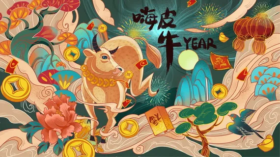 新年背景图片 新年背景图片