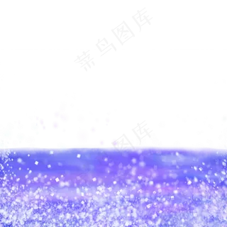 七夕蓝紫色星光湖泊