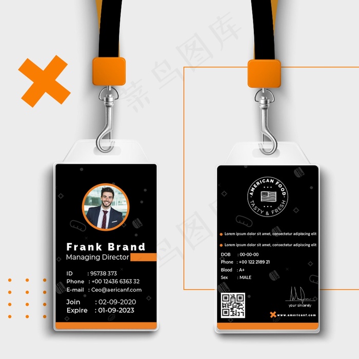 美国食品身份证