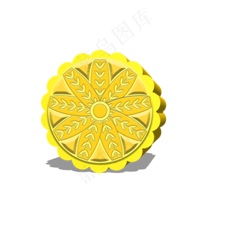 中秋节3D月饼可商用元素