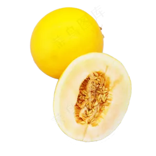 黄色甜瓜水果