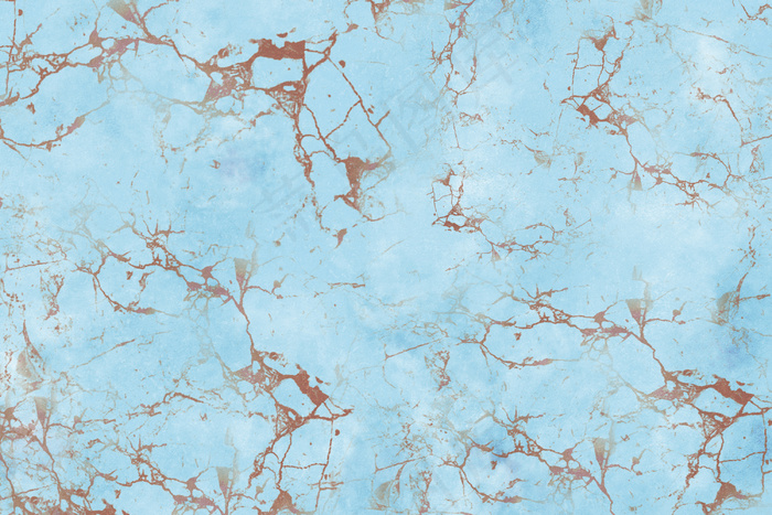 蓝色大理石纹理背景