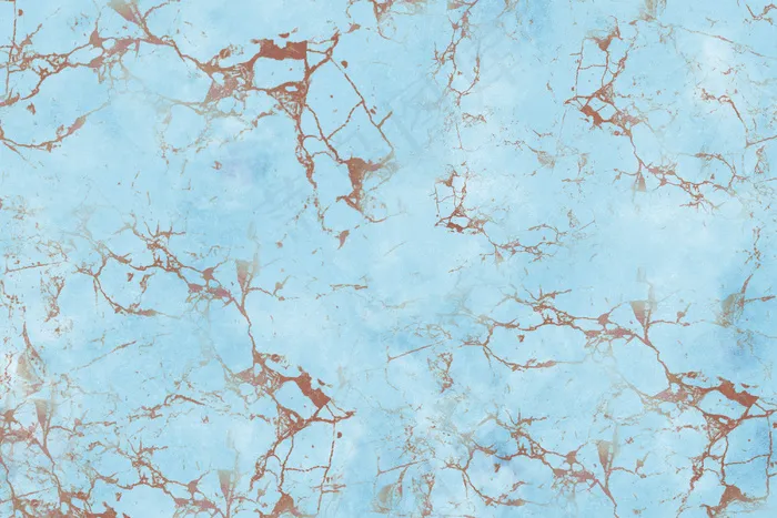 蓝色大理石纹理背景