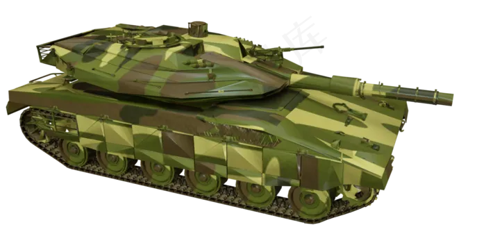 迷彩涂装坦克(4000*2000px 300 dpi )