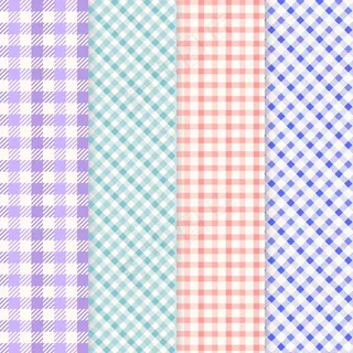 粉彩方格图案系列