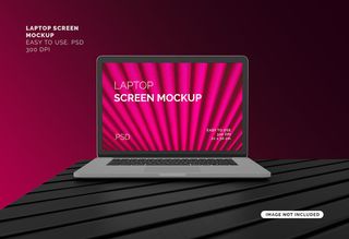 笔记本电脑屏幕模型样机