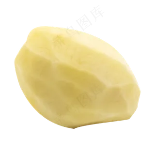 削皮黄色土豆