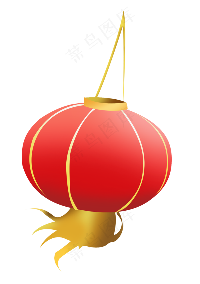 元宵节红色灯笼(2159X3070(DPI:300))psd模版下载