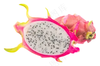 切开的美味火龙果