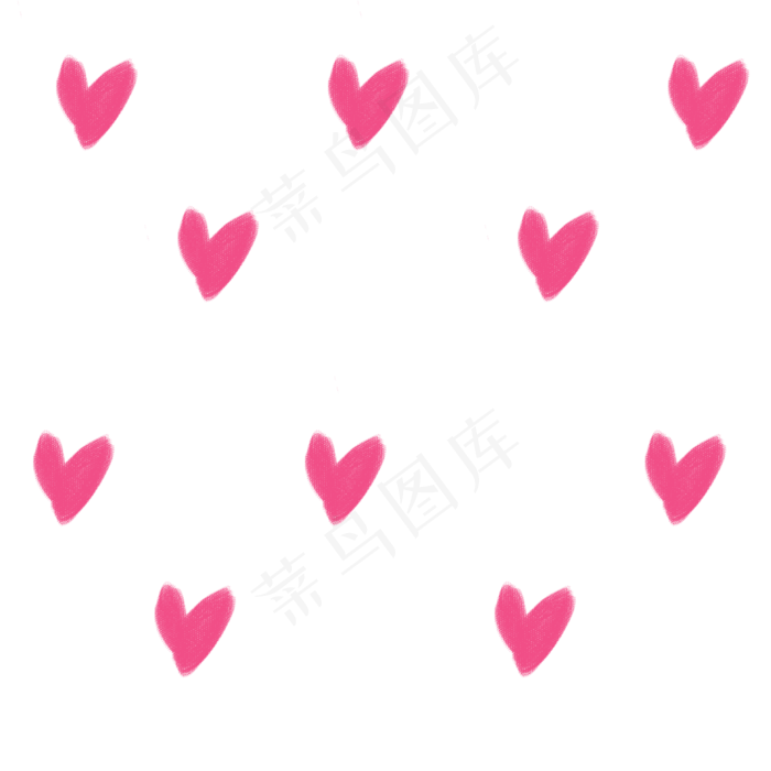 七夕情人节粉笔可爱爱心背景