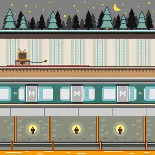 视频游戏的视差背景