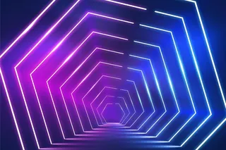 抽象霓虹灯背景