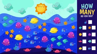 鱼种计数游戏