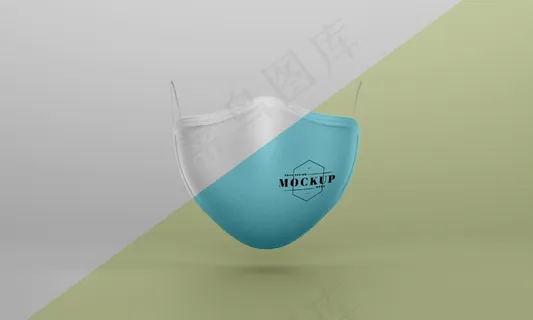 面罩模型样机正面图 面罩模型样机正面图